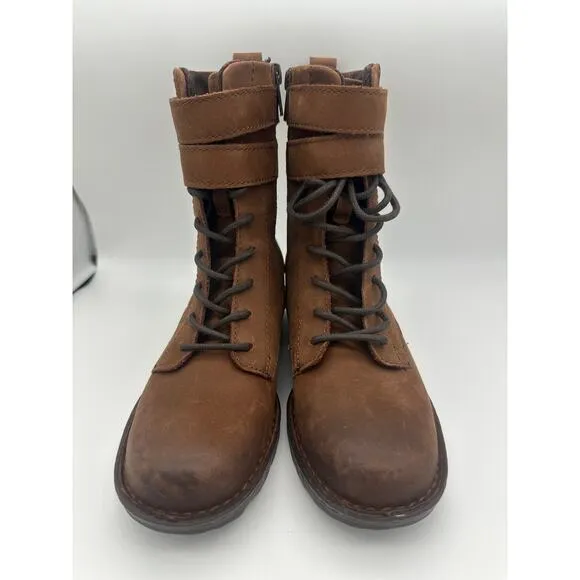 Born Camryn Leather Ankle Boots