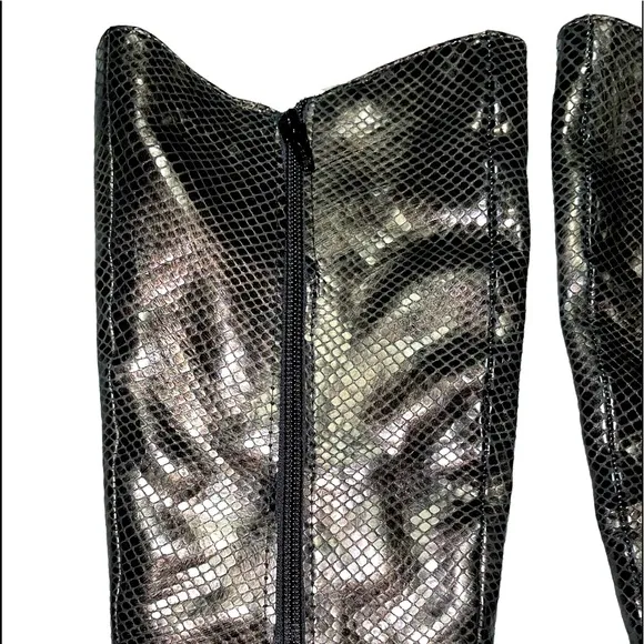 Born Crown Black Leather Riding Boots