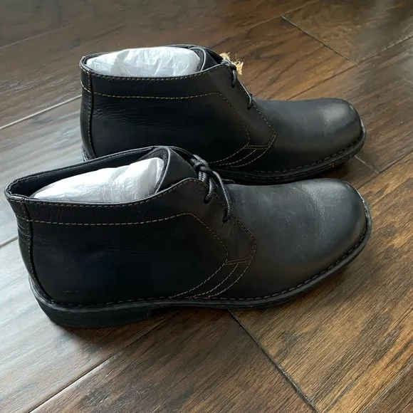 Born Men’s Harrison Leather Boots size 13, Black