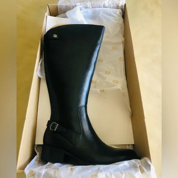 Born Womens Cupra Black Riding Boots Size 6