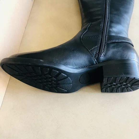 Born Womens Cupra Black Riding Boots Size 6