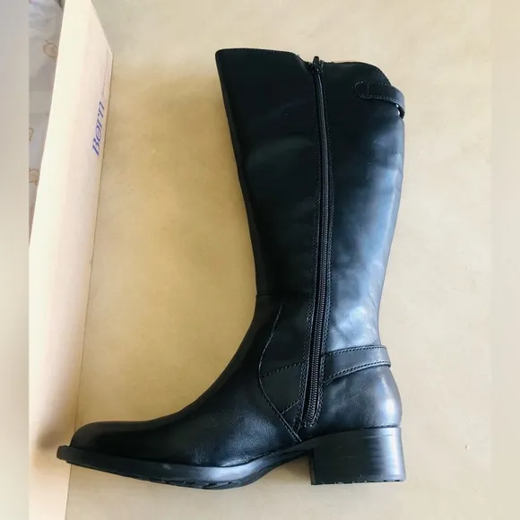 Born Womens Cupra Black Riding Boots Size 6