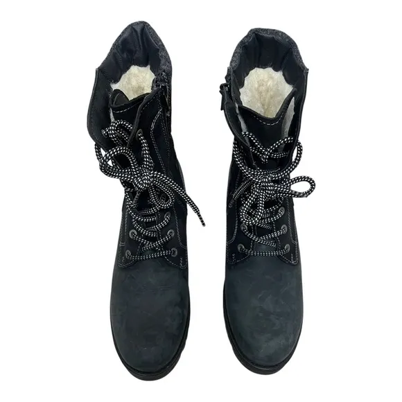 Bos &amp; Co Black Galaxy Prima Snow Boots