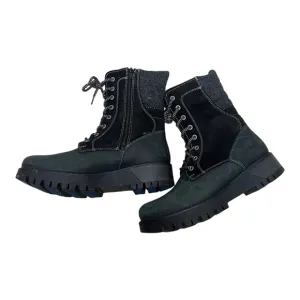 Bos &amp; Co Black Galaxy Prima Snow Boots