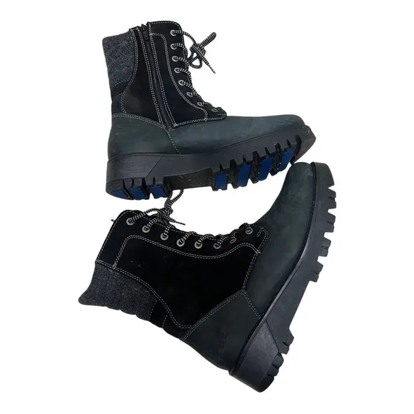 Bos &amp; Co Black Galaxy Prima Snow Boots