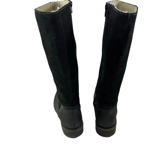 Bos. &amp; Co. Women's Hudson Shearling-Lined Waterproof Leather Boots, EU SZ 41