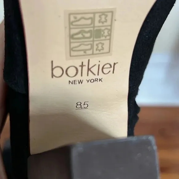 Botkier Sharon Black Suede Knee Boots - Size 8.5