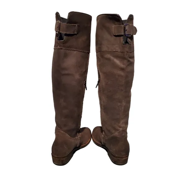 BP Tall Tough Leather Knee-High Riding Boots Women's Size 8