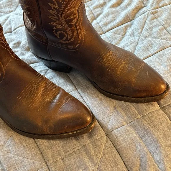 Brahma Leather Western Boots