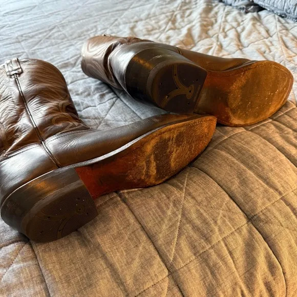 Brahma Leather Western Boots
