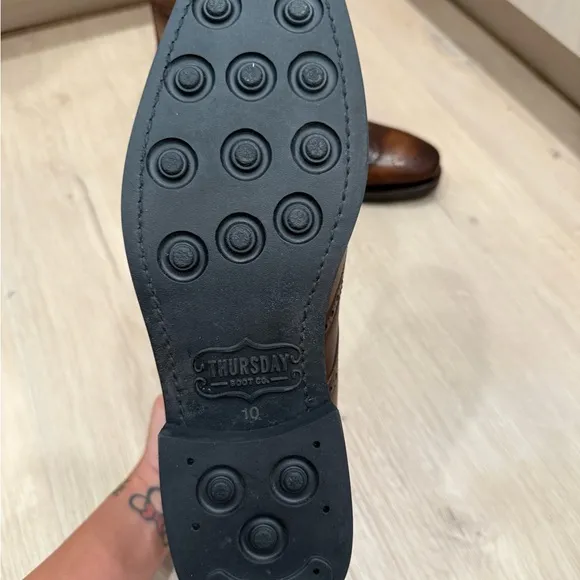 Brand NEW Men’s Thursday Boot Co. Wingtip Boots