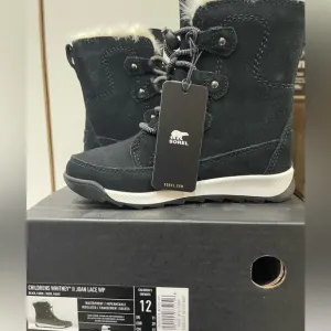 Brand New Sorel Girl's Whitney II Joan Lace WP Winter Boots Waterproof US 12