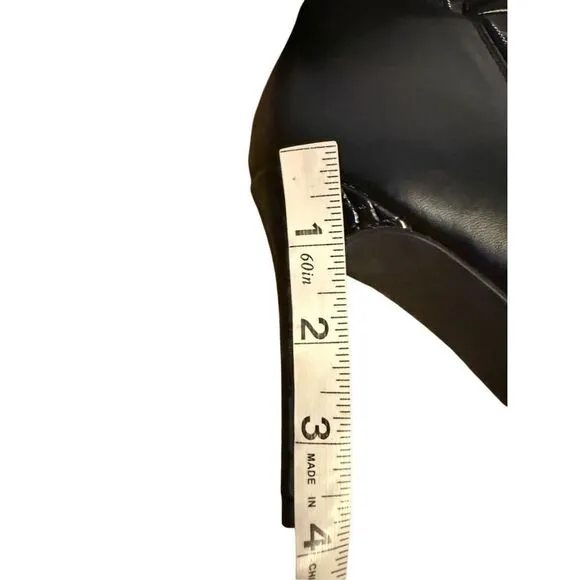 Brand New Nine West WNDalion3-R Black Knee High Stiletto Boots Size 10
