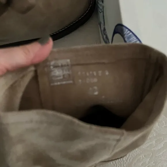 Bronx taupe dirt/SDE suede leather boots-NWT and box!