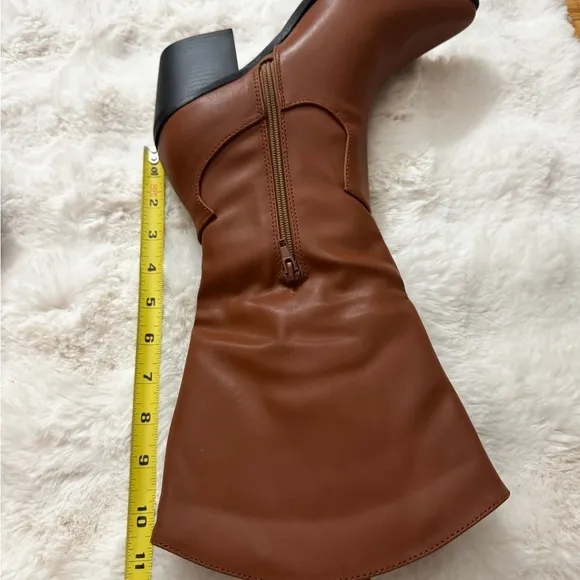 Brown Leather Women's Boots