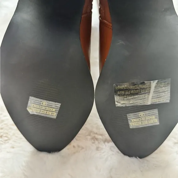 Brown Leather Women's Boots