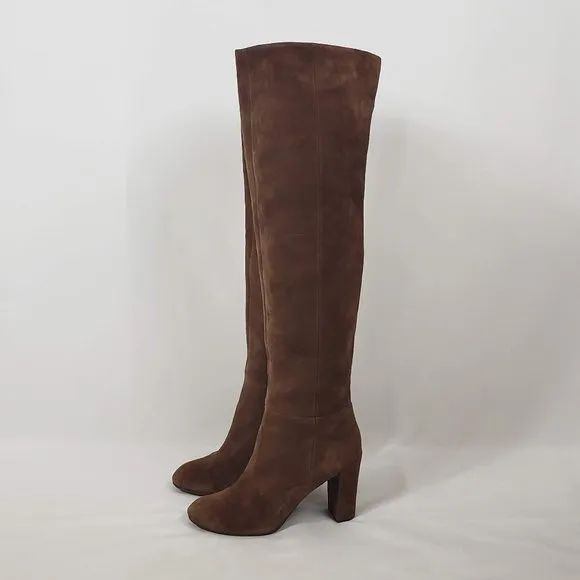 Brown Nine West Snowfallo Over The Knee Boots