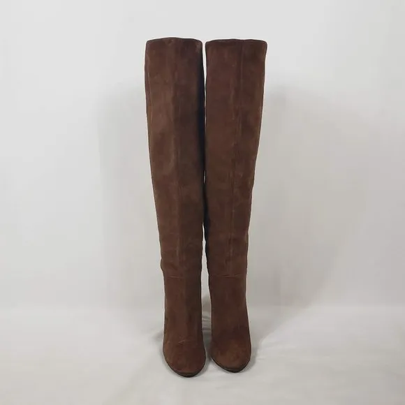 Brown Nine West Snowfallo Over The Knee Boots