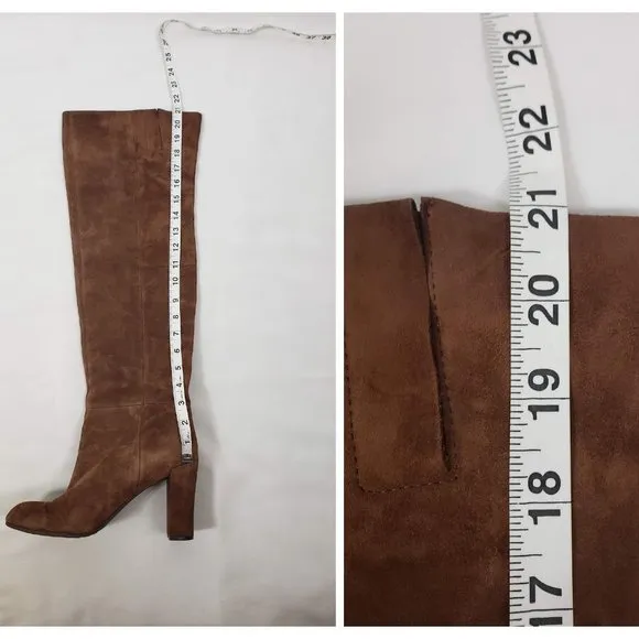 Brown Nine West Snowfallo Over The Knee Boots