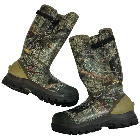 Cabela's Zoned Comfort Trac 2,000-Gram Insulated Rubber Hunting Boots for Men 11