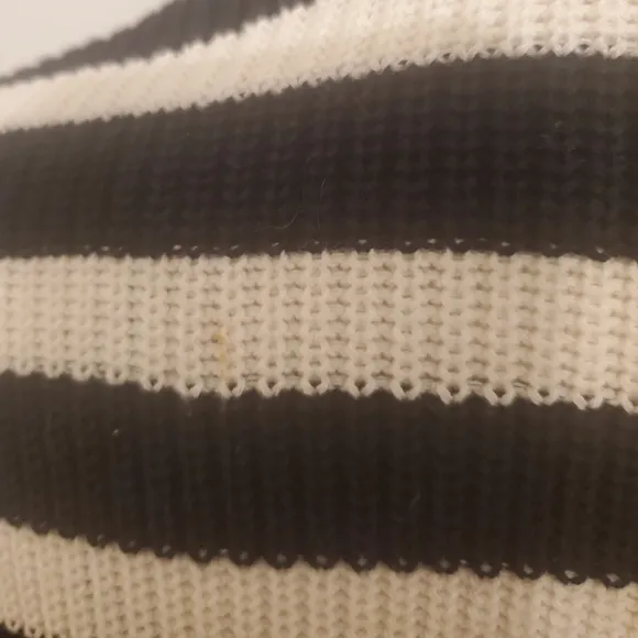 Cabi | Spring 2018 Whistler Black &amp; White Cardigan Sweater - Size: Small
