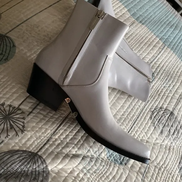 Calvin Klein Leather Western Boots