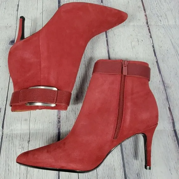 Calvin Klein Red Rock Georgene Pointed Toe Boots