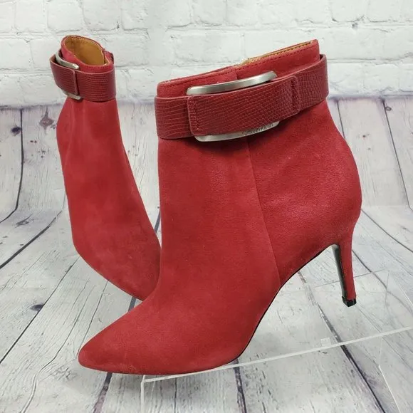 Calvin Klein Red Rock Georgene Pointed Toe Boots