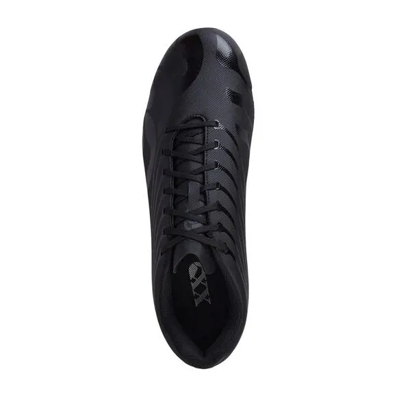 Canterbury Mens Stampede Team 2025 Soft Ground Rugby Boots / Black/Silver