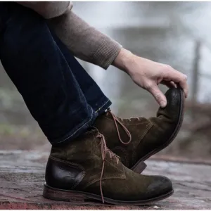 Capita Craft Boots B.Rebel - Suede Leather Mossy Olive Size 45