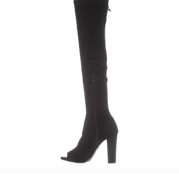 Carlos by Carlos Santana open toe heel boots