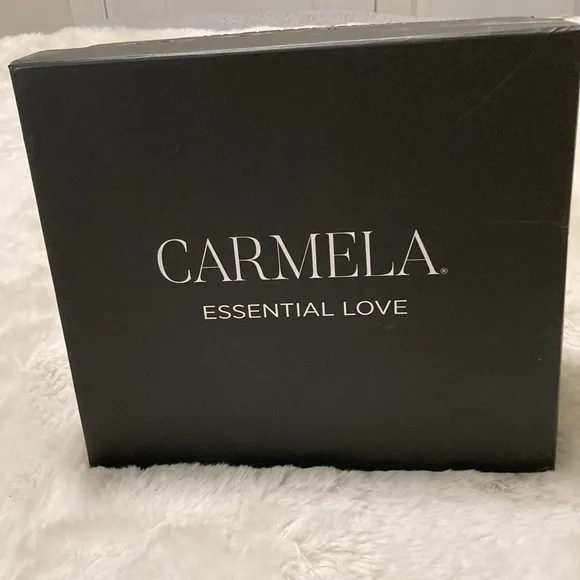 CARMELA Black Leather Ankle Boots size 37