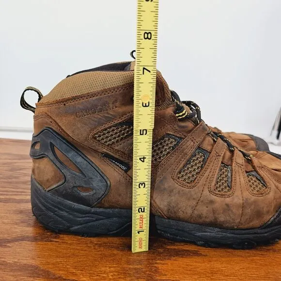 Carolina 4x4 Work Boots Mens 14D CA4025 Hiking Outdoor Brown Leather Waterproof