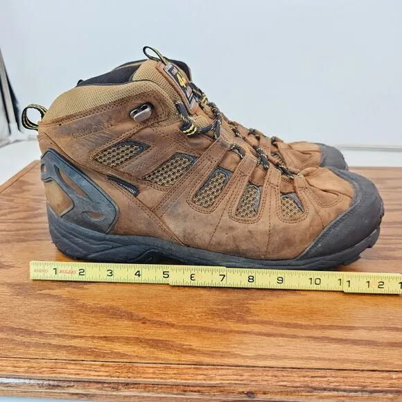 Carolina 4x4 Work Boots Mens 14D CA4025 Hiking Outdoor Brown Leather Waterproof