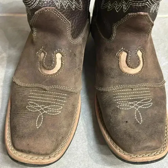 CARRETA BOOTS Cowboy Boots Embroidered leather 11