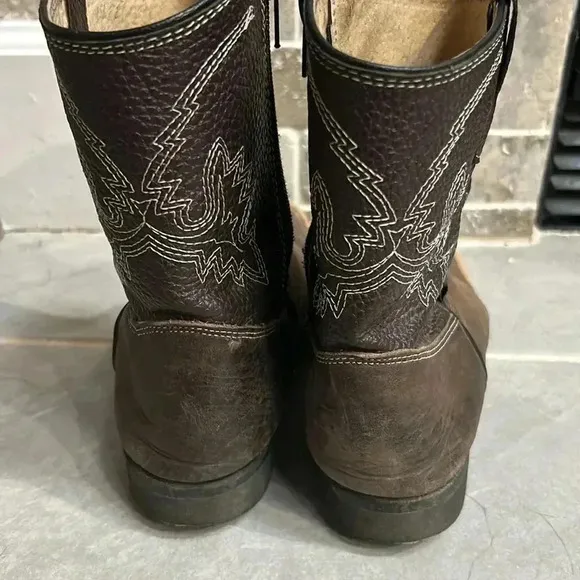 CARRETA BOOTS Cowboy Boots Embroidered leather 11