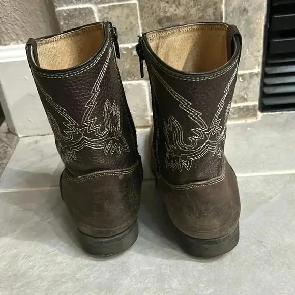 CARRETA BOOTS Cowboy Boots Embroidered leather 11