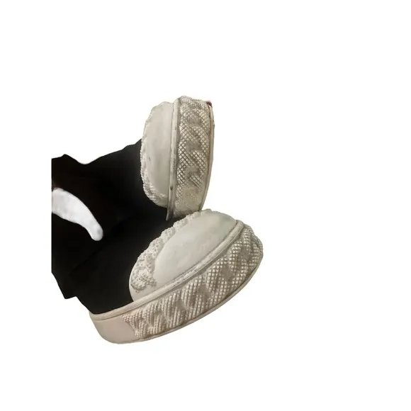 Cascadei Suede Ankle Boots Black/White Sz 7