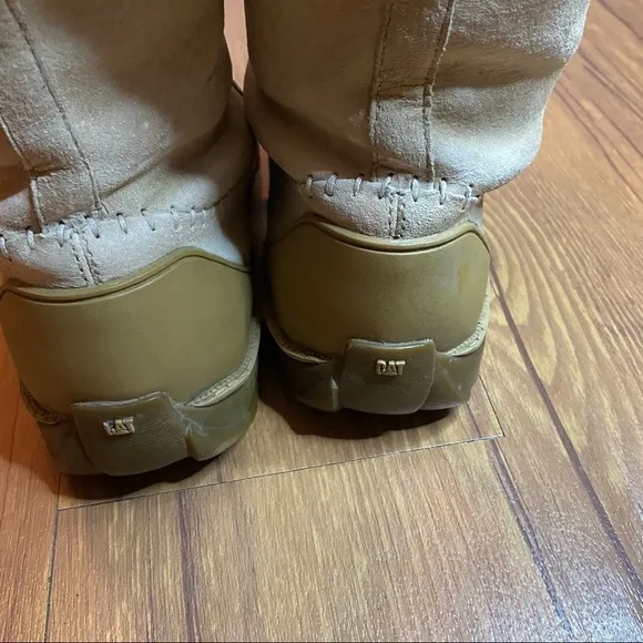Caterpillar Polartec Suede Lace‎ Up Boots Size 10W
