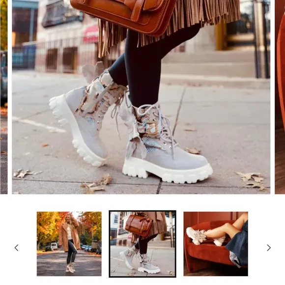 Cecelia New York Honey Booties 6.5