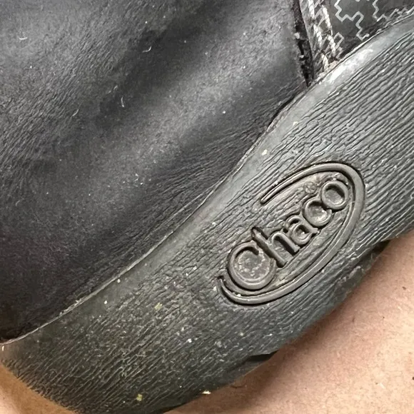 Chaco ‘Barbary’ Women’s Black Ankle Wool Fold Over Hiking/Walking Boots- SZ 8.5