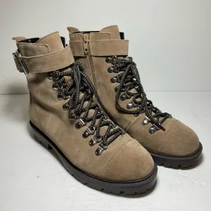 CHARLES DAVID Women's Low Heel Casual Riding Motor Boots Size 7.5