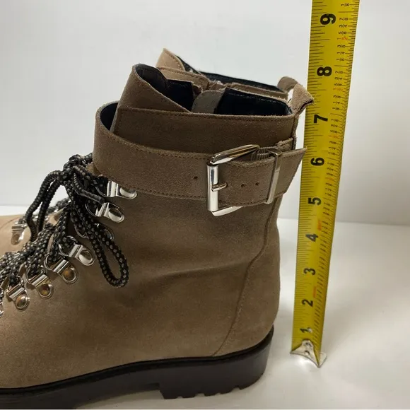 CHARLES DAVID Women's Low Heel Casual Riding Motor Boots Size 7.5