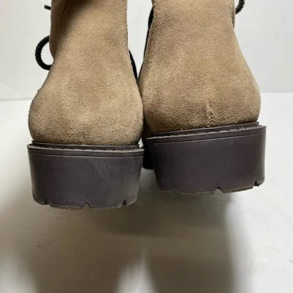 CHARLES DAVID Women's Low Heel Casual Riding Motor Boots Size 7.5
