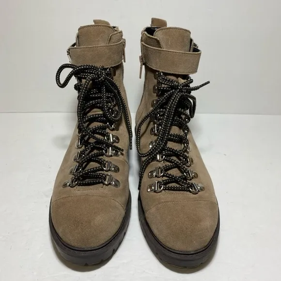 CHARLES DAVID Women's Low Heel Casual Riding Motor Boots Size 7.5