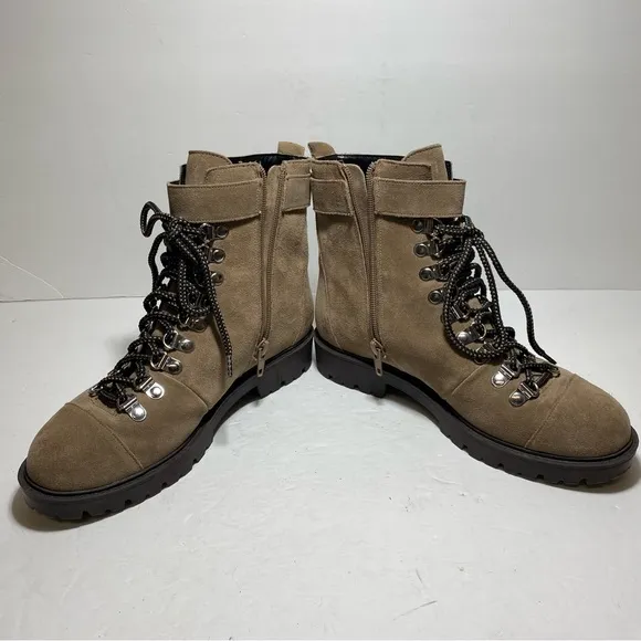 CHARLES DAVID Women's Low Heel Casual Riding Motor Boots Size 7.5