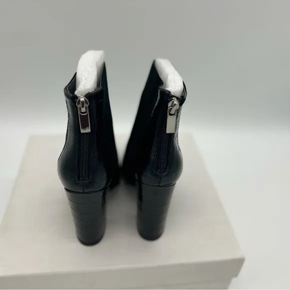 Charles David Women's Micro Fashion Boots, Black Suede, 5 M US NEW IN BOX