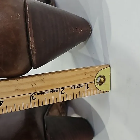 Charlie 1 horse Lucchese brown ladies leather western cowgirl boots Size 10