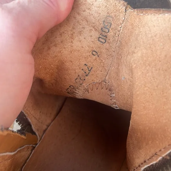 Circle G Fringe leather Ankle Booties! Size 6