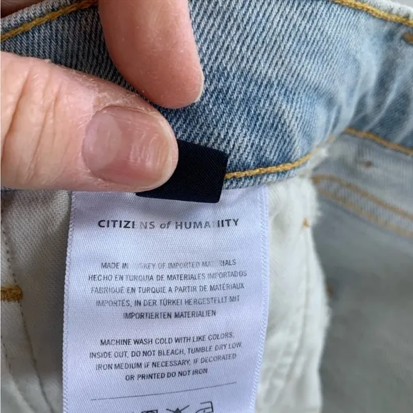 💚🔥Citizens of Humanity - Light Wash Charlotte Crop Jeans - 32